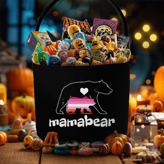 Lesbian Mamabear Fabric Baskets