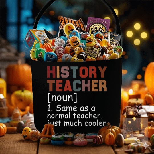 History Teacher Definition Cool Back To School Fabric Baskets