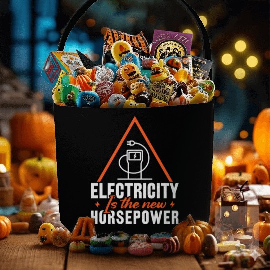 Electric Vehicle Electricity Is The New Horsepower Fabric Baskets