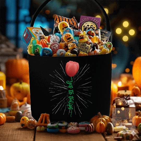 Tulip Gardening Tulips Fabric Baskets