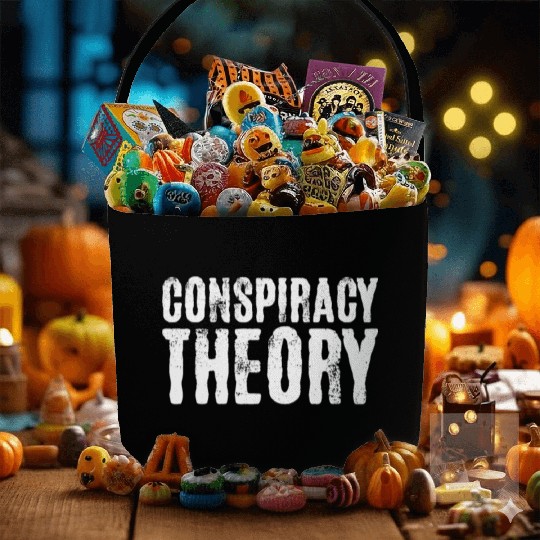 Conspiracy Theory Fabric Baskets