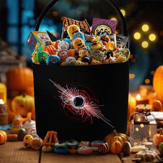 Future Physicist Particle Electron Neutron Physics Fabric Baskets