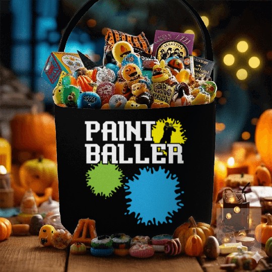 Paintball Paint Gun Paintball Player Paintballer Fabric Baskets