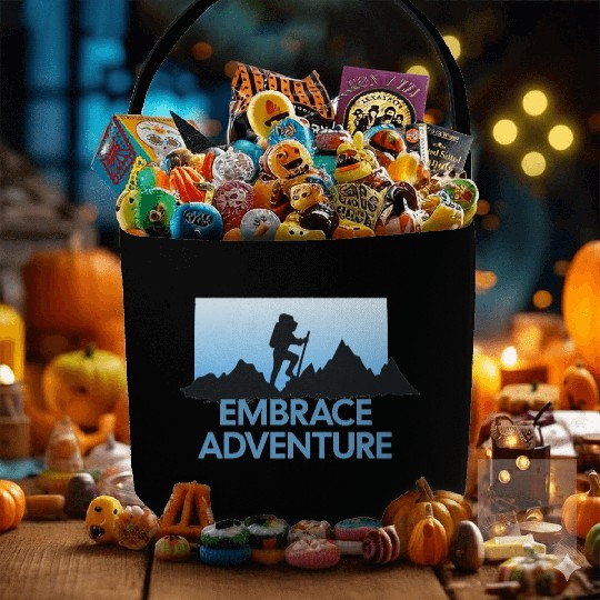 Embrace adventure Fabric Baskets