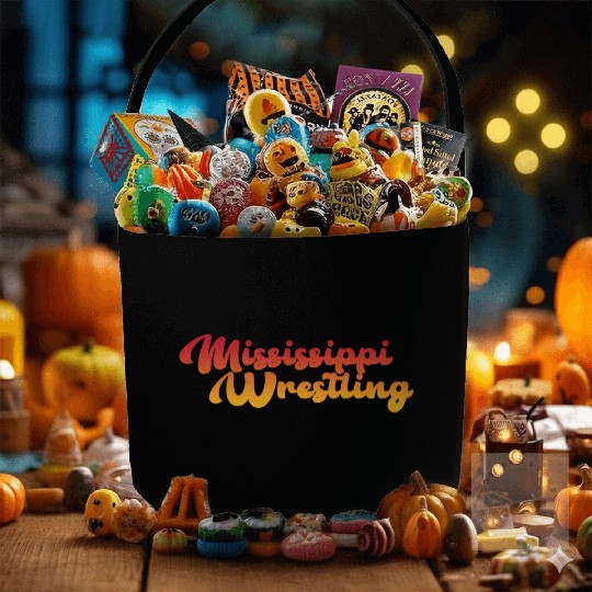Mississippi Wrestling Fabric Baskets