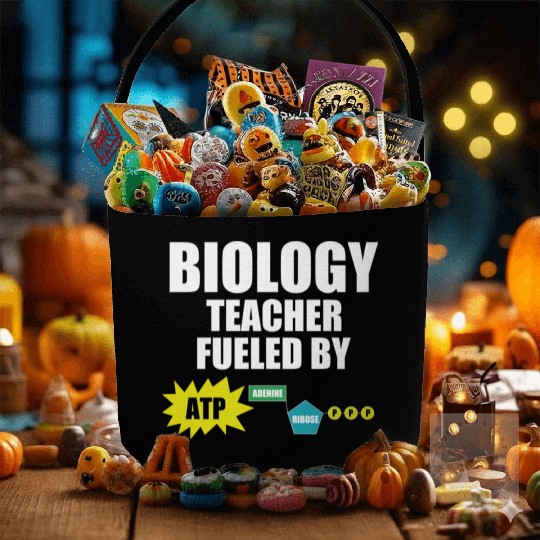 Funny Biology Teacher Men Women Teacher Gift Fabric Baskets