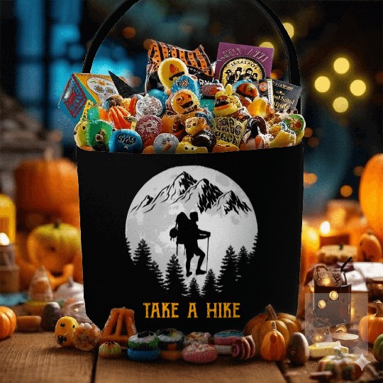 Take a Hike Wanderlust Hiking Fabric Baskets