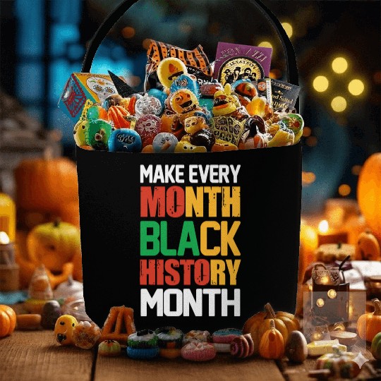 Make Every Month Black History Fabric Baskets