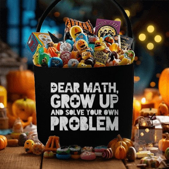 Math Math Teacher Mathematician Mathematics Fabric Baskets