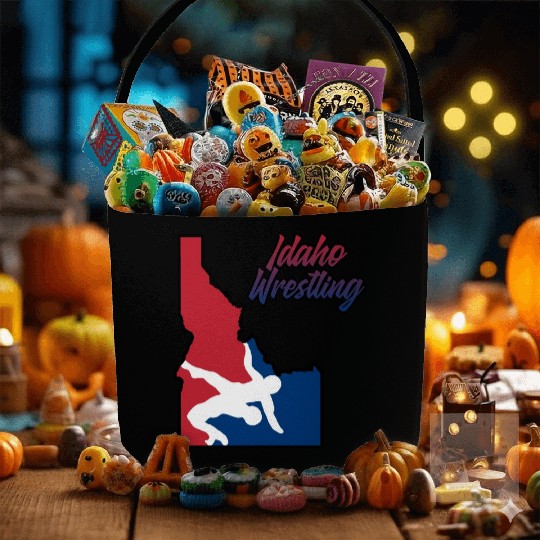 Idaho Wrestling (USA Colors) Fabric Baskets