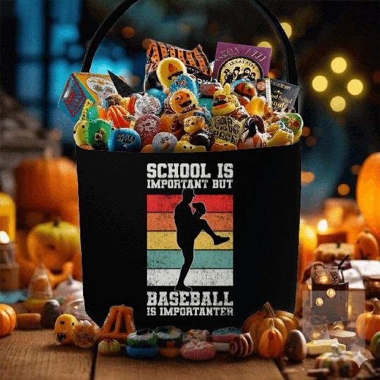 Baseball Pitcher Baseball Player Fabric Baskets