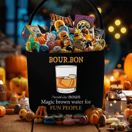 Bourbon Definition Fun People Fabric Baskets