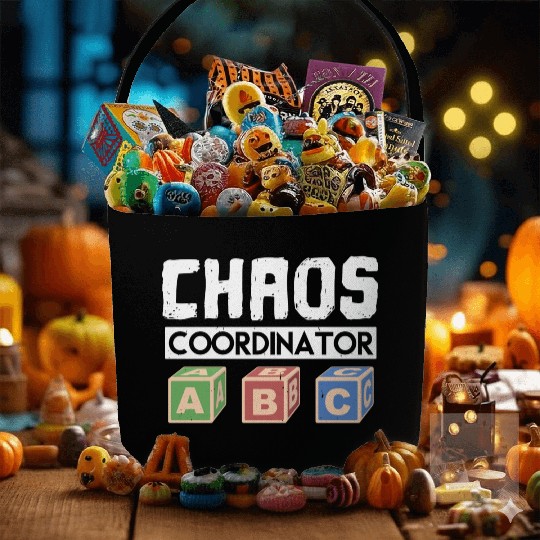 Chaos Coordinator Teacher Fabric Baskets