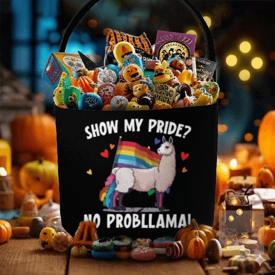 Gay Rights Rainbow Pride Month LGBTQ Gay Pride Fabric Baskets