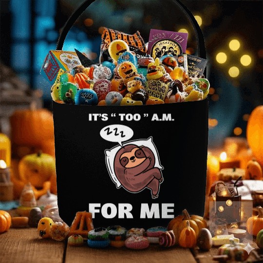 Sleeping Sloth Sleepyhead Fabric Baskets