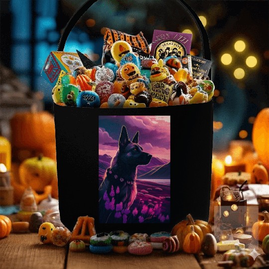 Belgian Malinois Nature Fabric Baskets