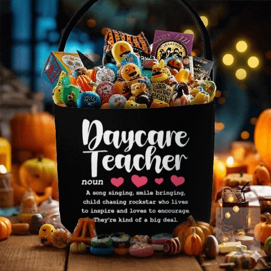 Daycare Teacher Definition Fabric Baskets