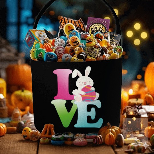 Happy Easter 05 Fabric Baskets