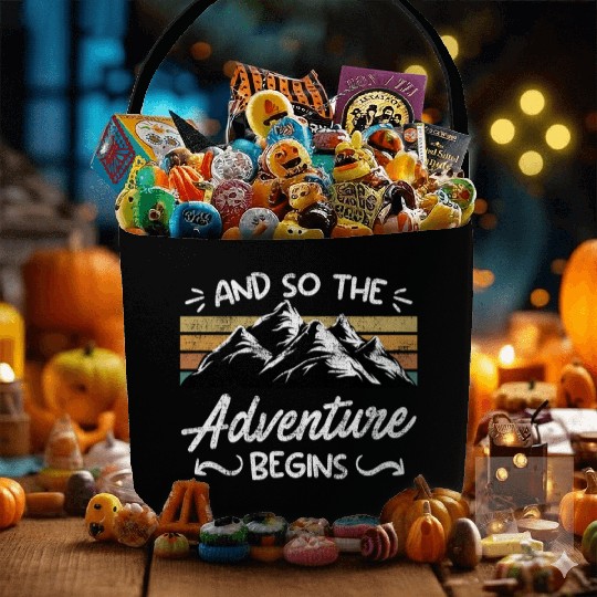 And so the Adventure begins Wanderlust Wanderer Fabric Baskets