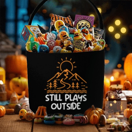 Nature boy Mountain funny Still playing outside Fabric Baskets