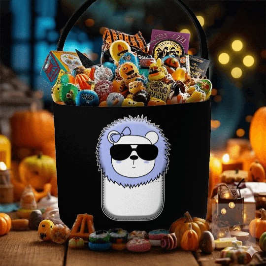 Cute Lion In The Pocket Pocket Kittens Cats Cat Fabric Baskets