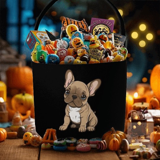 French Bulldog Fabric Baskets