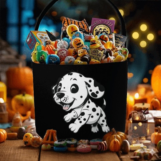 Dalmatian Fabric Baskets