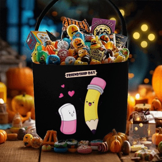 HELLO KINDERGARTEN - FRIENDSHIP DAY Fabric Baskets