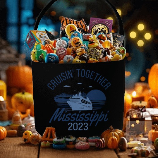 Mississippi River Cruise Fabric Baskets