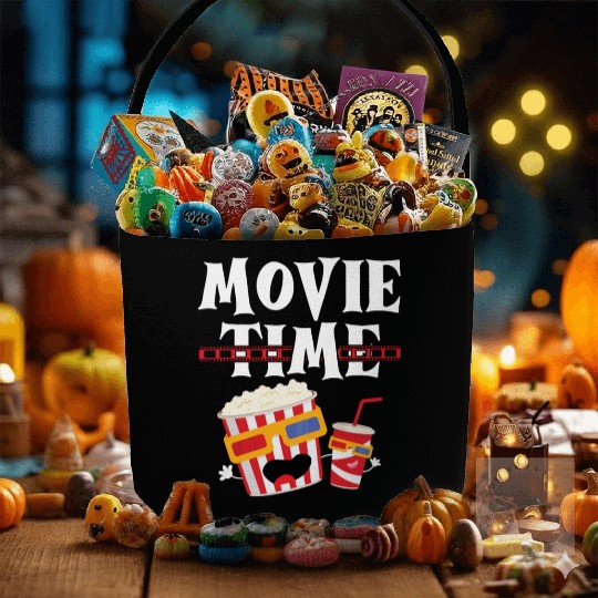 Movie Time Movie Critic Movie Marathon Film Cinema Fabric Baskets
