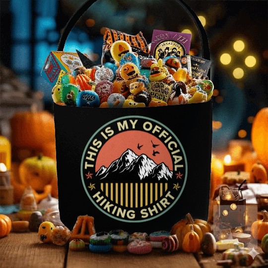 This is my Official Hiking Fabric Baskets Wanderlust