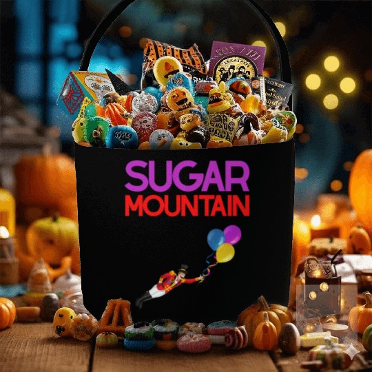 Sugar Mountain Walking the Noisy Fair just 19 yrs Fabric Baskets