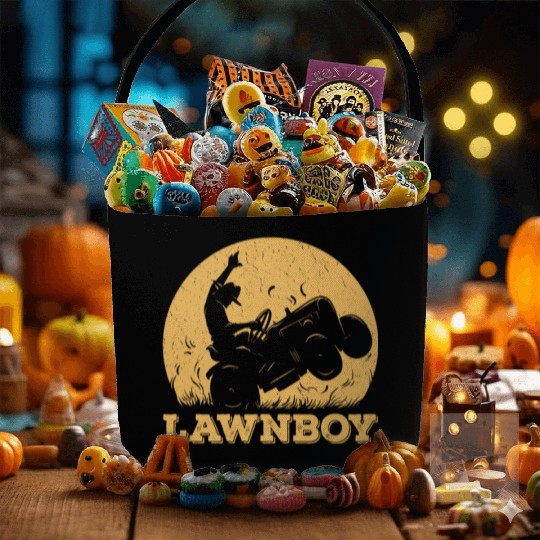 Funny Lawnboy Outfit Lawn Mower Lawn Mowing Fabric Baskets