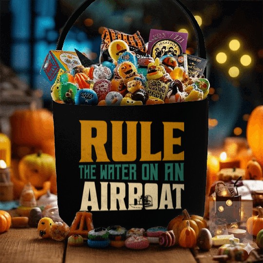 Rule The Water On An Airboat Propeller Swamp Hydro Fabric Baskets