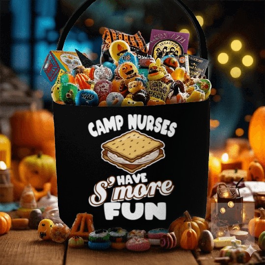 Camp Nurses Have S'More Fun Summer Camp Nursing Rn Fabric Baskets