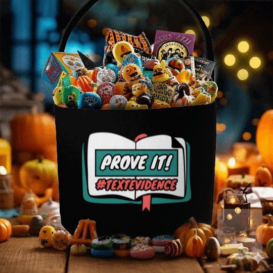 Reading Teacher Prove It Text Evidence Fabric Baskets