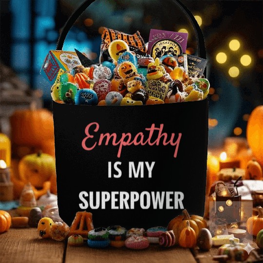 Empathy Is My Superpower Introvert Empathical Empa Fabric Baskets
