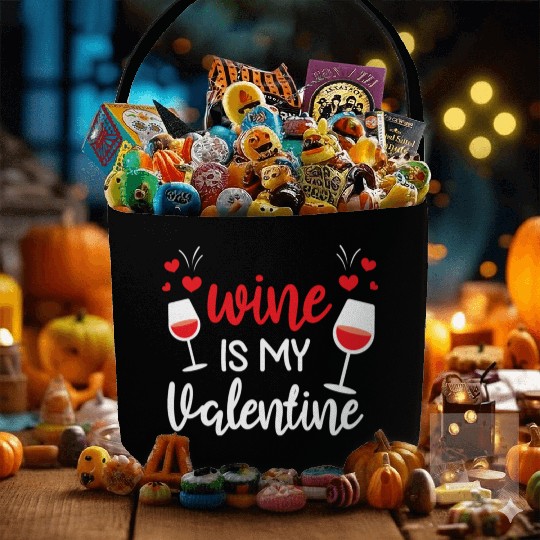 Wine Lover Clothing Gifts for Him Her Wine Is My Fabric Baskets