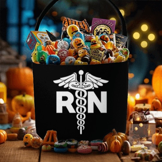 Registered Nurse Rn Hospital Staff For Nurses Fabric Baskets