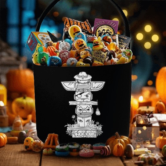 Totem Street Fighter Shadaloo Fabric Baskets