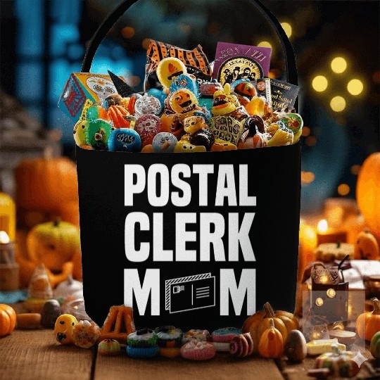 Great Postal Clerk Mom Post Office Mother's Day Fabric Baskets