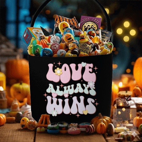 Love Always Wins, LGBT Pride Month Fabric Baskets