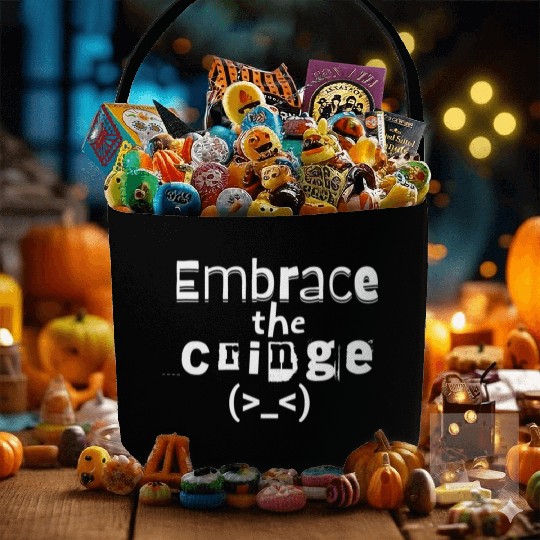 Embrace the Cringe Fabric Baskets