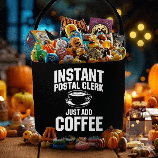 Funny Postal Clerk Costume Fabric Baskets