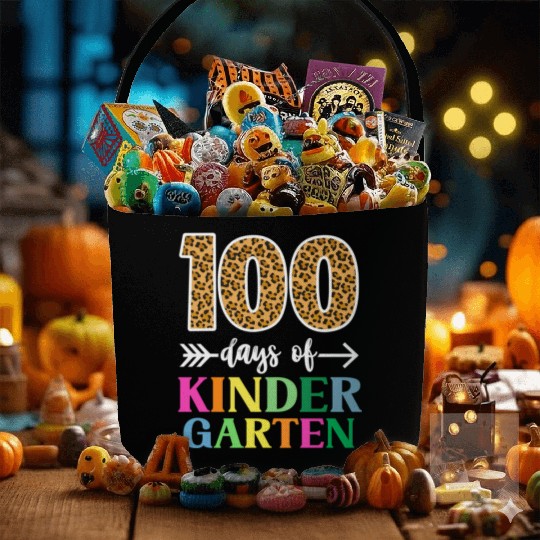 100 Days Of Kindergarten School Teacher Smarter Fabric Baskets