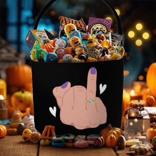 Bride And Groom Wedding Day Marriage Just Married Fabric Baskets