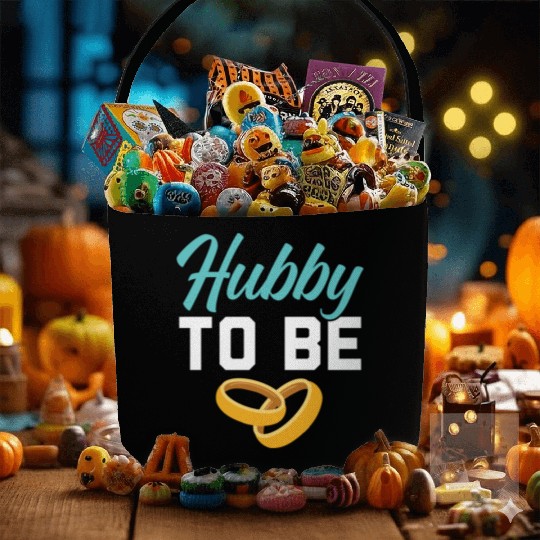 Bride And Groom Wedding Day Marriage Just Married Fabric Baskets