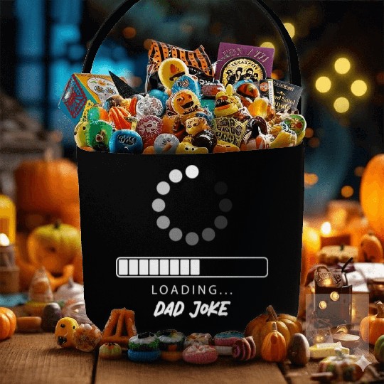 Dad joke Loading Fabric Baskets