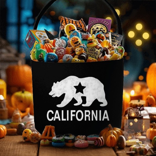 California Bear Republic Cali Fabric Baskets