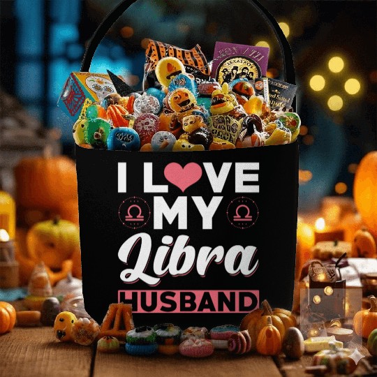 I love my Libra Husband Fabric Baskets